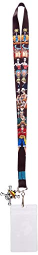 【中古】【未使用・未開封品】One Pieceルフィ、ゾロ、Sanji、NamiグループLanyard withバッジIDホルダーとPVCロゴチャーム画像
