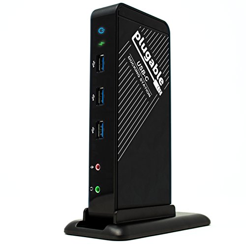 【中古】【未使用・未開封品】Plugable USB-C ドッキングステーション 60W 充電機能付き DP代替モード HDMI 有線LAN イーサネット USB3.0 x3 USB2.0 x2 音声入出力｜AJIMURA-SHOP