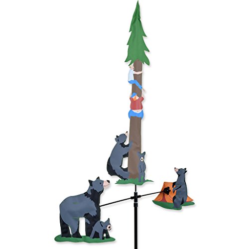 【中古】【未使用・未開封品】Premier Kites Single Carousel Wind Spinner???Bears &キャンパー