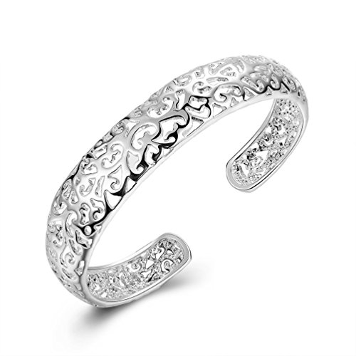 【中古】【未使用・未開封品】925スターリングシルバーフィリグリーCuff Bracelet , 7?"｜AJIMURA-SHOP 7,650円