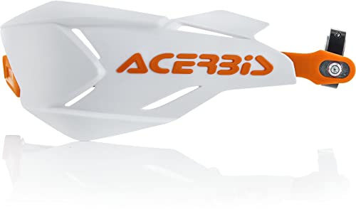 【中古】【未使用・未開封品】アチェルビス (ACERBIS) X-FACTORYハンドガード AC-22397 ホワイト/オレンジ