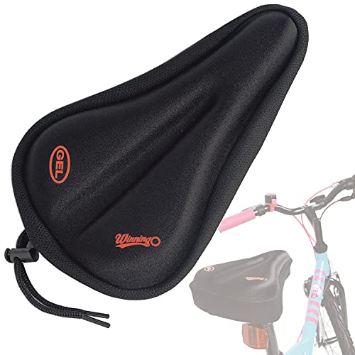【中古】【未使用・未開封品】WINNINGO 子供用自転車ジェルシートクッション 幼児用サイクリングサドルカバー 快適な小型自転車サドルパッド|AJIMURA-SHOP
