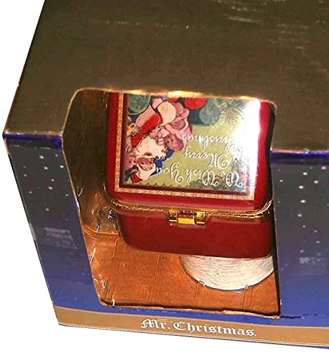 【中古】【未使用・未開封品】Mr Christmasセラミック休日音楽ボックス
