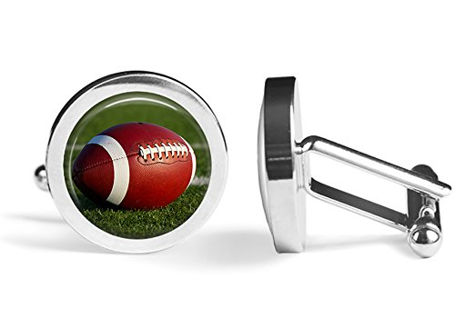 【中古】【未当てはめる・未開封品】Football Cufflinks Football Player Cuff Links ( Angled Edition )