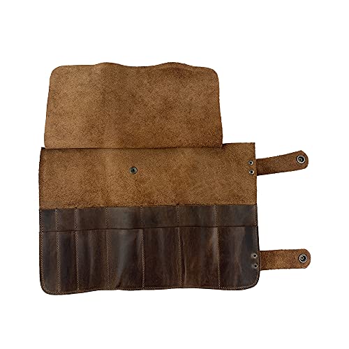 【中古】【未使用・未開封品】Hide & Drinkスナップツールロール/バーバーロール手作りでBourbonブラウン