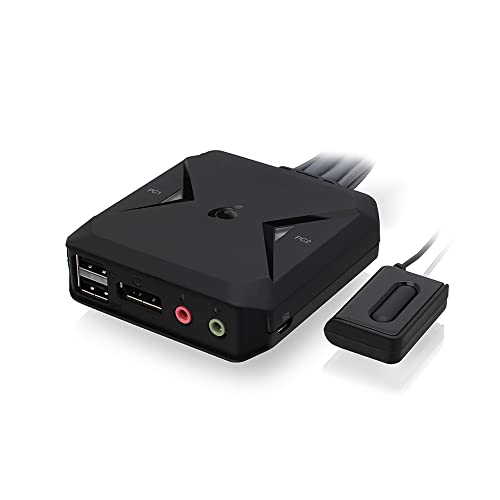 【中古】【未使用・未開封品】2PortUSB DisplayPortKVM Switch