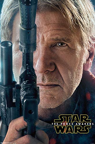 【中古】【未使用・未開封品】トレンド国際壁ポスターStar Wars The Force Awakens Han Portrait、22.375?X 34 22.375" x 34" POD14584｜AJIMURA-SHOP
