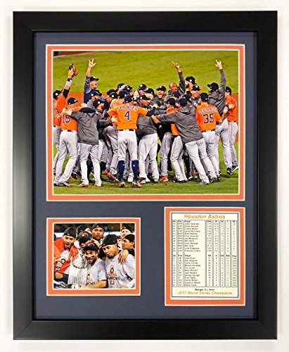 【中古】【未当てはめる・未開封品】Legends Never Die ヒューストン・アストロズ 2017年世界つづき物 チャンピオンシップ 寄せあわせ品 額入り口・入口フォトコラージュ ウォールアー