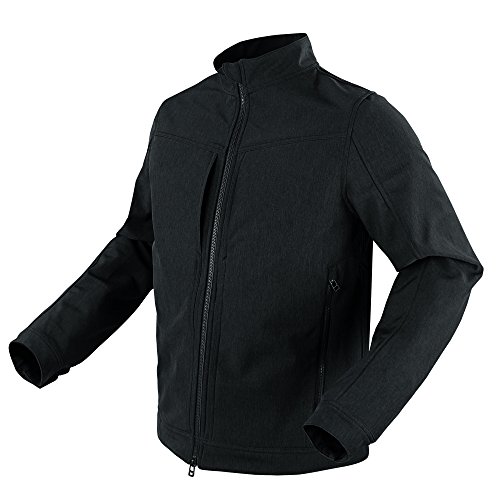 【中古】【未当て嵌める・未開封品】CONDOR INTREPID SOFTSHELL JACKET M BLACK 101133-002-M