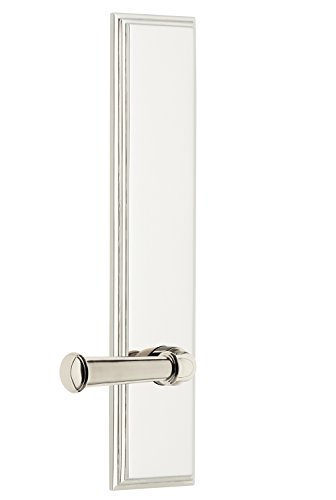 【中古】【未使用・未開封品】Grandeur 836292 Hardware Carre' Tall プレートダミー ジョージタウンレバー付き 光沢ニッケル シングル|AJIMURA-SHOP