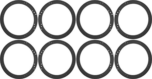 【中古】【未使用・未開封品】15?\"サブウーハースピーカースペーサー奥行Extender延長リング???1?/2?\"厚???ID : 14?1?/8インチ径: 15?7?/8?\"???4ペア???s