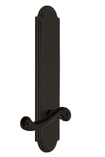 【中古】【未使用・未開封品】Grandeur 836279 ハードウェア アーク トールプレート ニューポートレバー シングルダミー タイムレスブロンズ|AJIMURA-SHOP