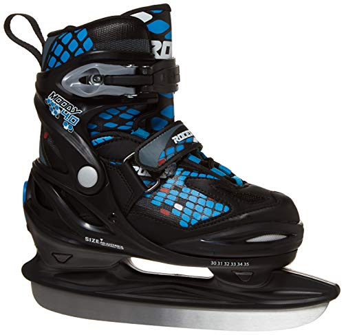 【中古】【未使用・未開封品】Roces Boys Moody Ice Boy初心者Figure Ice Skatesイタリア調整450654?00001 ブラック