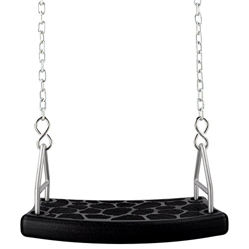 【中古】【未使用・未開封品】Swing Set Stuff Inc. フラットスイングシート コーティングなしチェーン5本\u0026SSロゴステッカーフラットシート コーティングなしチェーン ブラッ