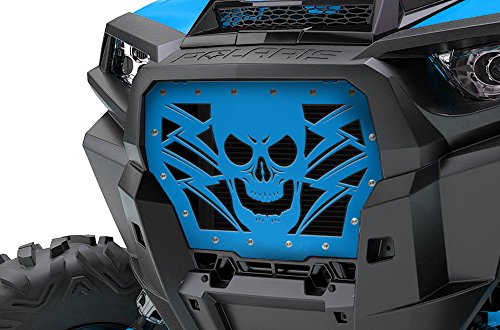 【中古】【未使用・未開封品】300 Industries Polaris RZR 1000 XP Turbo 2017-2018用スチールグリル交換用 - シングルピース パウダーコーティング ベロシティブルー - Havoc