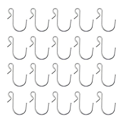 【中古】【未使用・未開封品】yiwerder 20-packポリッシュメタルスチールクリップタイプ吊り下げフック、Holds up to 10?lbs ( Smallサイズ)