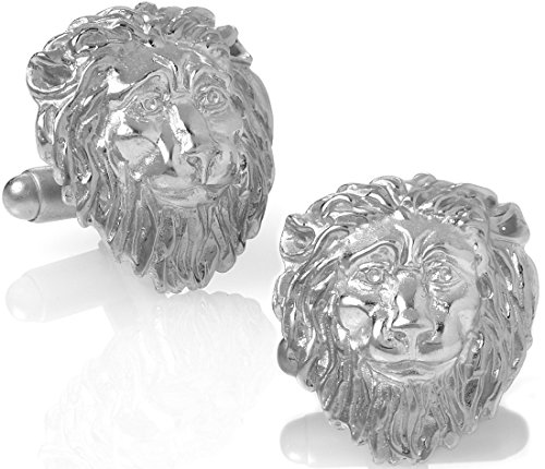 【中古】【未当て嵌める・未開封品】目あたらしいfor Fall???lion-head Cufflinksから、当社の総合博物館自然状態毛の荒物寄せ合わせ