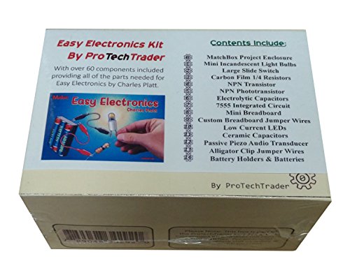 【中古】【未使用・未開封品】ProTechTraderメーカー：Easy Electronics Component Pack - Charles PlattのEasy Electronics用ツールを使用しないリーンベーシックエレクトロ