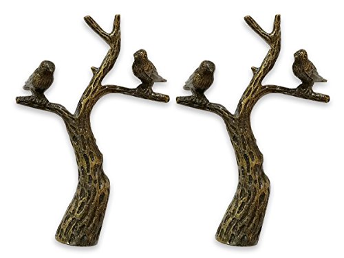 【中古】【未使用・未開封品】ロイヤルDesigns Small Birds on a branchランプフィニアル 2-Pack F-5029AB-2｜AJIMURA-SHOP