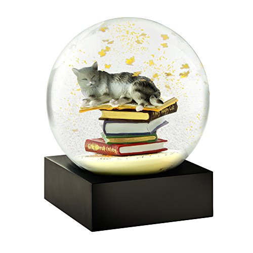 【中古】【未使用・未開封品】Cool Snow Globes クールスノーグローブ&ldquo;キャット オン ブック&rdquo; CS290-CATB｜AJIMURA-SHOP