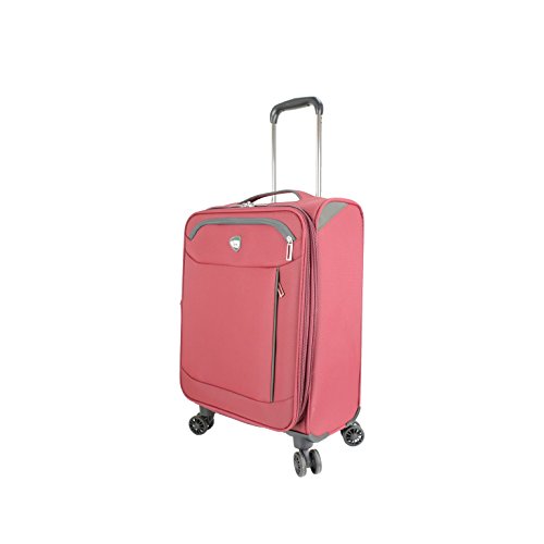 【中古】【未使用・未開封品】Mia Toro M1133-20インチ レッド イタリア ヴィアレッジオ ソフトサイド スピナー 20インチ 機内持ち込み式, ブルー, One Size