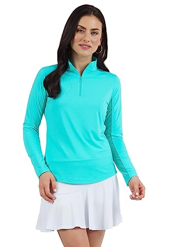 【中古】【未当て嵌める・未開封品】IBKUL SHIRT レディース US 大きさ: M 色つや: 緑であること