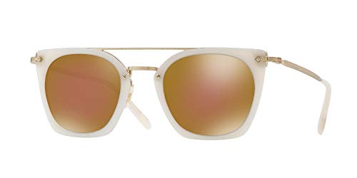 【中古】【未使用・未開封品】Oliver Peoples DACETTE OV5370S-16067D サングラス エクリュ/つや消しゴールド オーバーンゴールドミラー付き 50mm