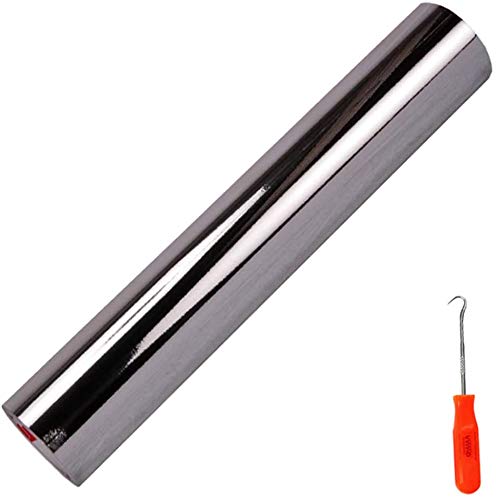 【中古】【未使用・未開封品】ORACAL 351 シルバーミラークロムビニール シルエット カメオ クリカット用 ステンレス製除草ツール付き 15ft x 12\