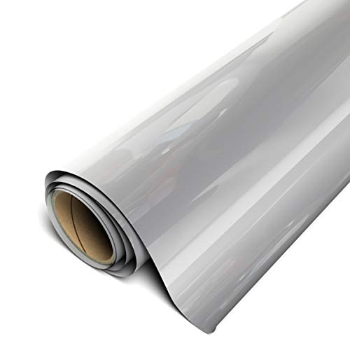 【中古】【未使用・未開封品】(9.1m, Silver) - Siser 30cm (Inch) Rolls of Iron-on Heat Transfer Vinyl, HTV (Silver, 9.1m)|AJIMURA-SHOP