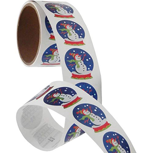 【中古】【未使用・未開封品】バルクRollプリズムステッカー、Snow Globe /雪だるま( 100?Repeats )|AJIMURA-SHOP