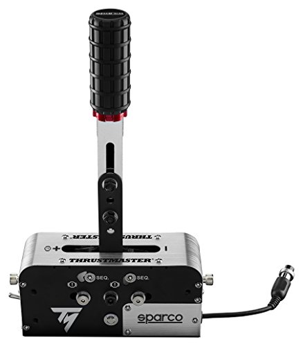 【中古】【未使用・未開封品】Thrustmaster VG TSSHシーケンシャルシフター＆ハンドブレーキスパルコ - PC - ウィンドウズ、ブラック