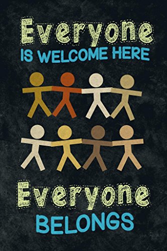 【中古】【未使用・未開封品】ポスター Foundry Everyone is Welcome Here Everyone Belongs 教室 教室 24x36 inches 181963