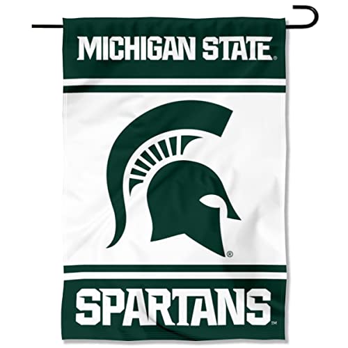 【中古】【未使用・未開封品】College Flags and Banners Co. Michigan State Spartans Garden Flag