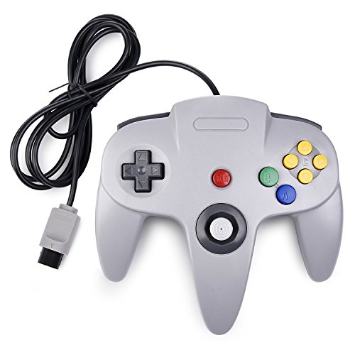 【中古】【未使用・未開封品】クラシックN64コントローラー、レトロ有線ゲームパッドコントローラジョイスティック互換N64システムビデオゲームコンソールグレー 11,248円