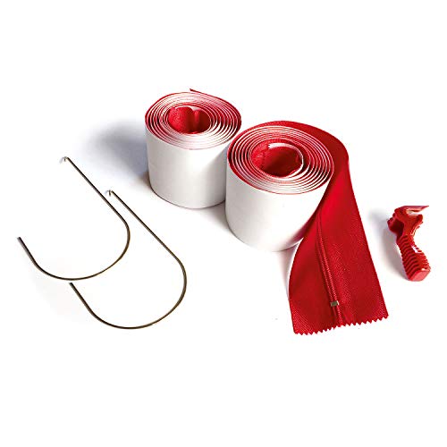 【中古】【未使用・未開封品】ZipWall HDAZ2 粘着式高耐久ジッパー 24個 (2個入り12パック)