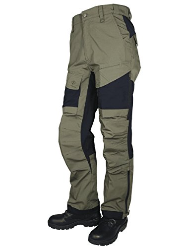 【中古】【未当て嵌める・未開封品】Tru-Spec Men\u0027s 24-7 Xpedition Pants, Ranger Green/Black, W: 34 Large: 36