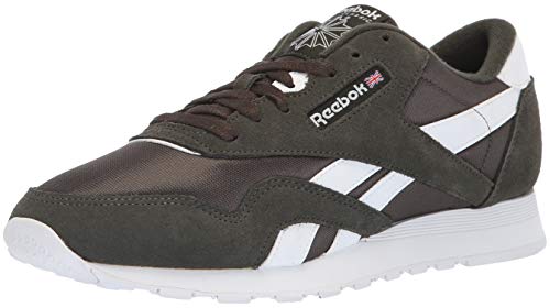 【中古】【未使用・未開封品】Reebok Men's Classic Nylon Walking Shoe, sf-Dark Cypress/White, 7.5 M US