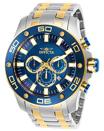 【中古】【未使用・未開封品】Invicta メンズ プロダイバー スキューバクォーツウォッチ ステンレススチールストラップ ツートーン 30 (モデル:26082)｜AJIMURA-SHOP