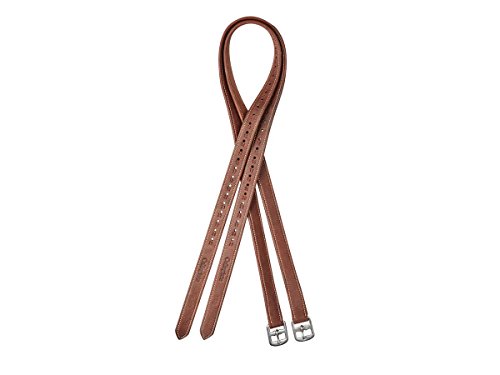 【中古】【未使用・未開封品】(1X54, Brown) - Collegiate Luxe Stirrup Leathers