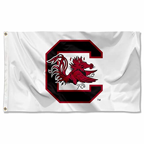 【中古】【未当て嵌める・未開封品】USC South Carolina Fighting闘鶏University Large College信号旗