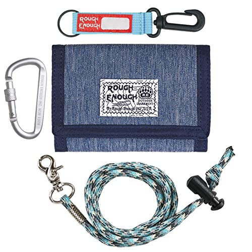 【中古】【未使用・未開封品】ROUGH ENOUGH プレミアムコットンストーン洗浄クラシック基本スタイリッシュなファンシーミニポータブルトリフォルドコインウォレット財布ホルダ｜AJIMURA-SHOP