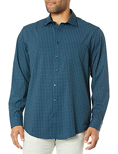 【中古】【未使用・未開封品】Greg Norman メンズ ハーバー L/S 織地 スポーツシャツ L ブルー 25,286円