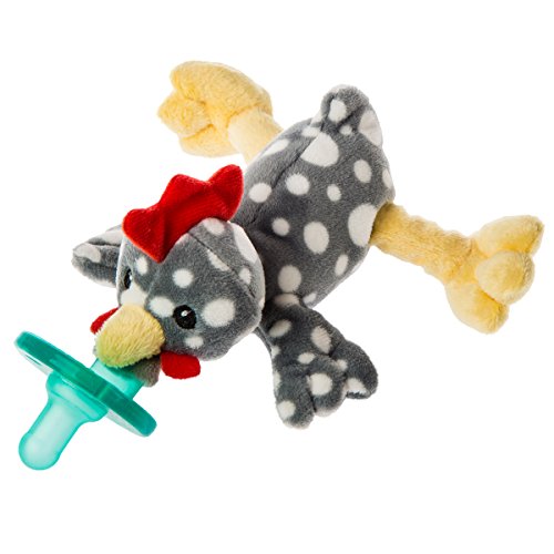 【中古】【未使用・未開封品】(Rocky Chicken) - Mary Meyer Wubbanub Soft Toy and Pacifier, Rocky Chicken