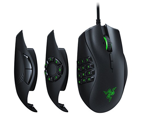 【中古】【未当て嵌める・未開封品】Razer Naga Trinity Gaming Mouse - [16,000 DPI Optical Sensor][Chroma RGB Lighting][Interchangeable Side Plate w/ 2, 7, 12 Button Config