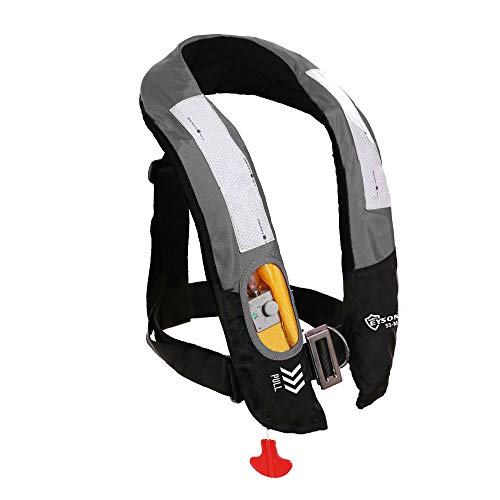 【中古】【未当て嵌める・未開封品】EysonインフレータブルライフジャケットライフベストHighly Visible手動