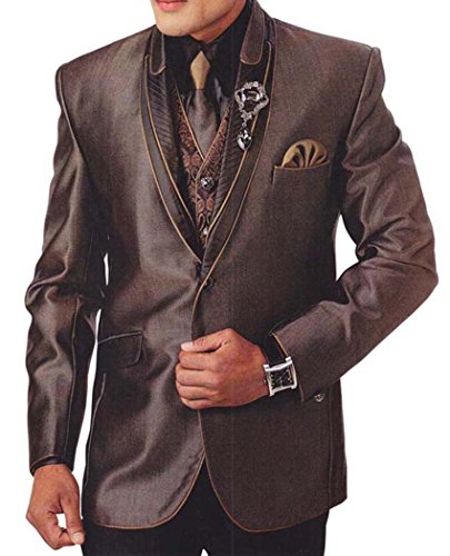 【中古】【未使用・未開封品】INMONARCH SUIT メンズ US サイズ: 34 Regular カラー: ブロンズ｜AJIMURA-SHOP