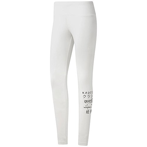【中古】【未使用・未開封品】Reebok Legging, White, Medium