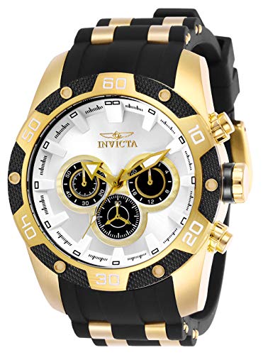 【中古】【未使用・未開封品】Invicta Men's 25834 Speedway Quartz Chronograph Silver Dial Watch｜AJIMURA-SHOP