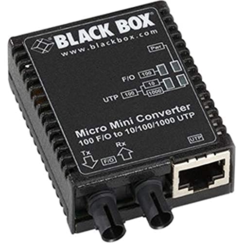 【中古】【未使用・未開封品】ブラックボックスMicro Mini lmc402?aトランシーバ/メディアコンバータ???1?xネットワーク( RJ - 45?)???1?x SCポート???duplexsc｜AJIMURA-SHOP 77,227円