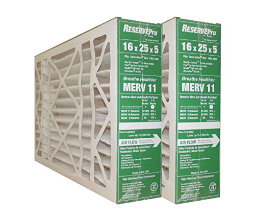 【中古】【未当て嵌める・未開封品】GeneralAire # 4541 MERV 11# GF 4511 ReservePro 16x25x5 暖房装置炉ろ波器用、実際の大きさ：15 5/8in x 24 3/16in x 4 15/16in